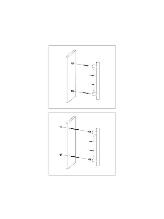 Conset Захват Предна врата C1497 1200мм Stainless steel