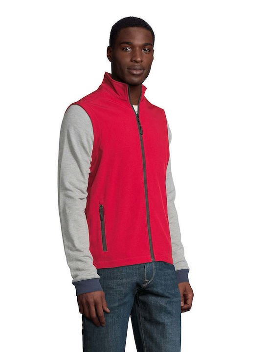 Race Αμάνικο Μπουφάν Softshell Αδιάβροχο και Αντιανεμικό Pepper Red
