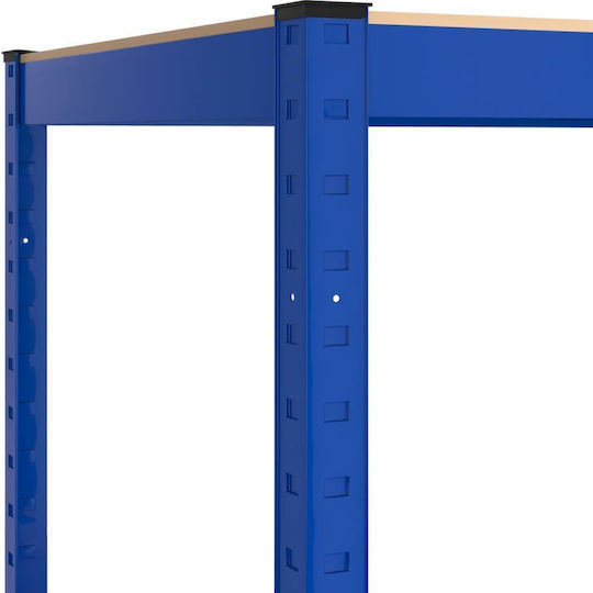 vidaXL Ecke Dexion Regal Verzinkt 75x75x160cm 152852