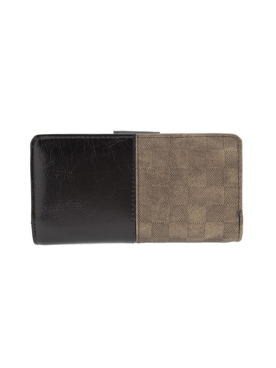 Fragola Large Women's Wallet Chess/Bronze