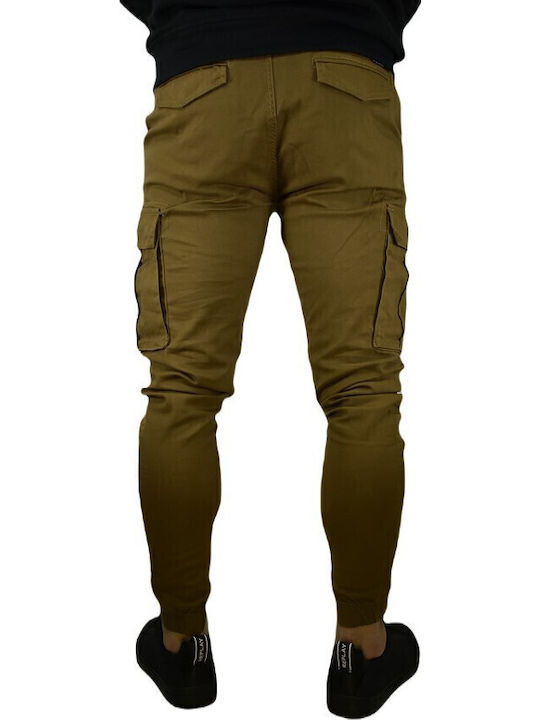 Rebase Trousers Cargo tobacco