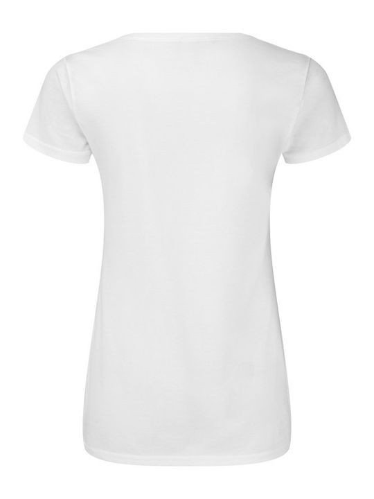 Fruit of the Loom Iconic 150 Women's Short Sleeve Promotional T-Shirt White