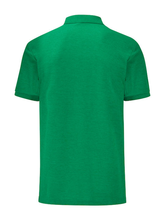 Fruit of the Loom Tailored Men's Short Sleeve Promotional Blouse Heather Green