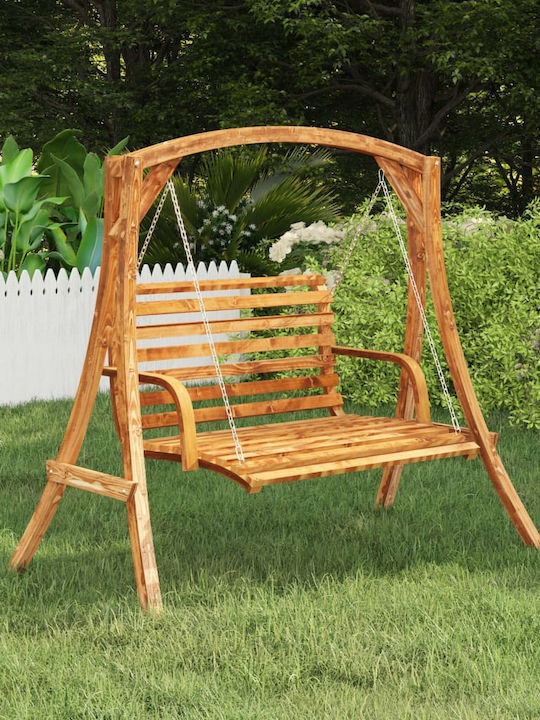 Wooden Swing Beige L91xW130xH58cm