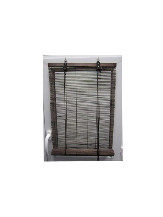 Shade Blind Bamboo Dark Brown L90xH180cm
