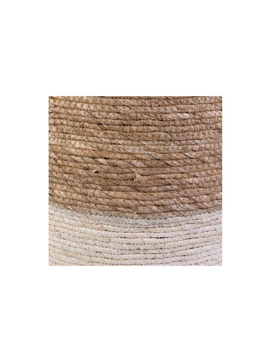 Garden Stool Rattan Beige 35x35x41cm