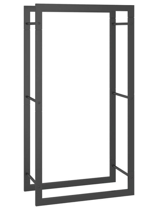 vidaXL Metallisch Regal Holzlagerung 50x28x94cm