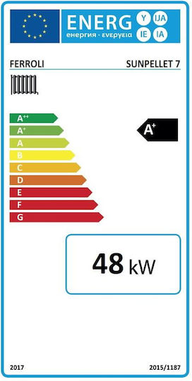 Ferroli SUNPELLET 7 Boiler Pellet cu arzător 41272kcal/h