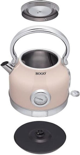 Sogo Βραστήρας 1.8lt 2200W Μπεζ