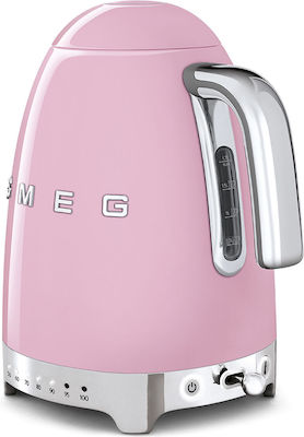 Smeg Kettle 1.7lt 2400W Pink