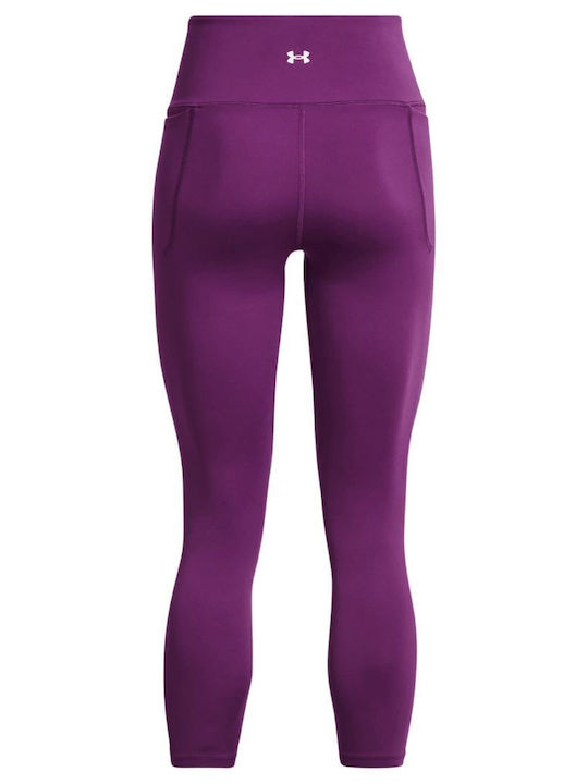 Meridian Women's Long Training Legging High Waisted Purple