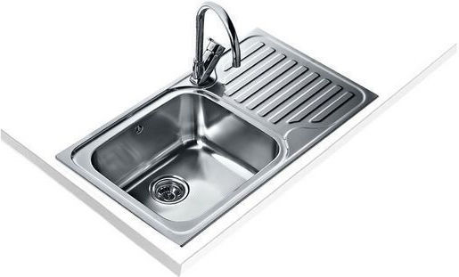Teka Classic Max 1B 1D Ένθετος Δεξιός Inox Σατινέ Μ86xΠ50cm Teka Classic Max 1B 1D Ένθετος Δεξιός Inox Σατινέ Μ86xΠ50cm