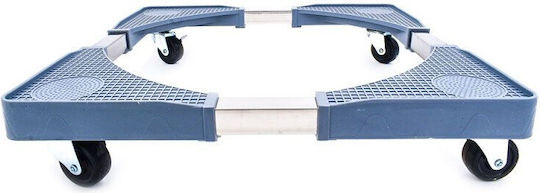 22390-900-00-05 Adjustable Base For Kitchen/Fridge made of Plastic with Wheels 80x80εκ. 1pcs