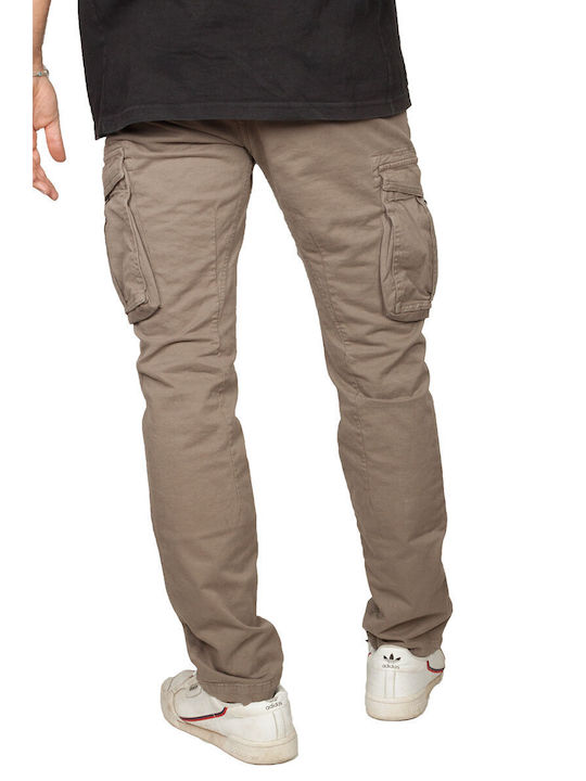 Scinn cargo tapered Pilot khaki Men's trousers - 222-kh