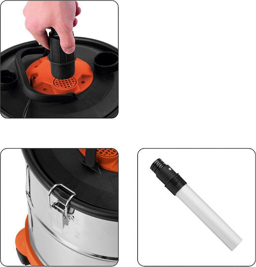 Toya Toya 78870 Aspirator pentru cenușă 800W cu recipient 20lt