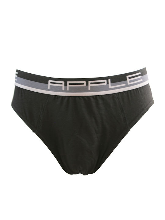 Ανδρικά Σλιπ Μαύρο/ανθρακί 2Pack