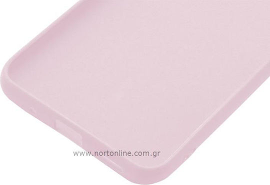 iNOS S-Cover Back Cover Σιλικόνης Dusty Pink (Redmi Note 10 5G / Poco M3 Pro)