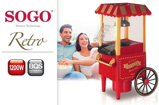 Sogo SS-11330 PAL-SS-11330 Popcorn-Maschine Heißluft 1200W