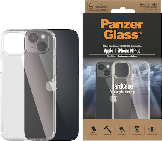 PanzerGlass HardCase Antibacterial Back Cover Plastic Transparent (iPhone 14 Plus) 0403