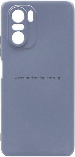 iNOS Liquid Back Cover Σιλικόνης Γκρι-Μπλε (Poco F3 / Mi 11i)