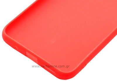 iNOS S-Cover Silicone Back Cover Red (Redmi Note 10 5G / Poco M3 Pro)