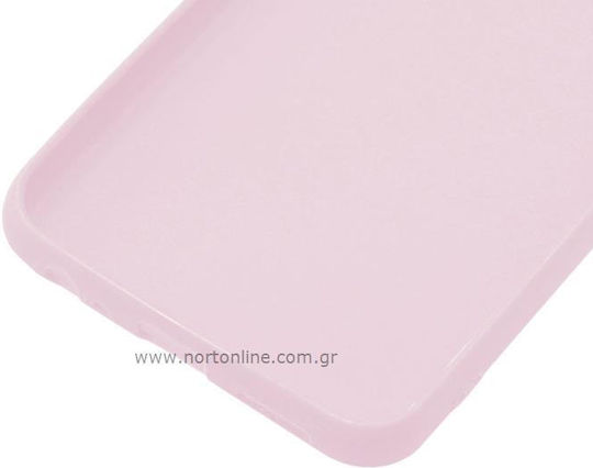 iNOS Soft S-Cover Back Cover Silicone Dusty Pink (Galaxy A22 5G)
