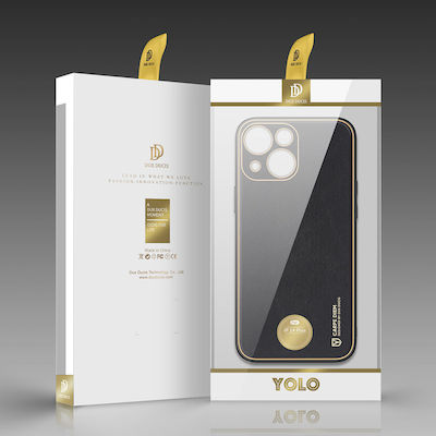 Dux Ducis Yolo Back Cover Δερματίνης Μαύρο (iPhone 14 Plus)