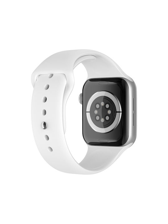 Sonique Soft Band Strap Silicone White (Apple Watch 44/45/46mm/Ultra 49mm)