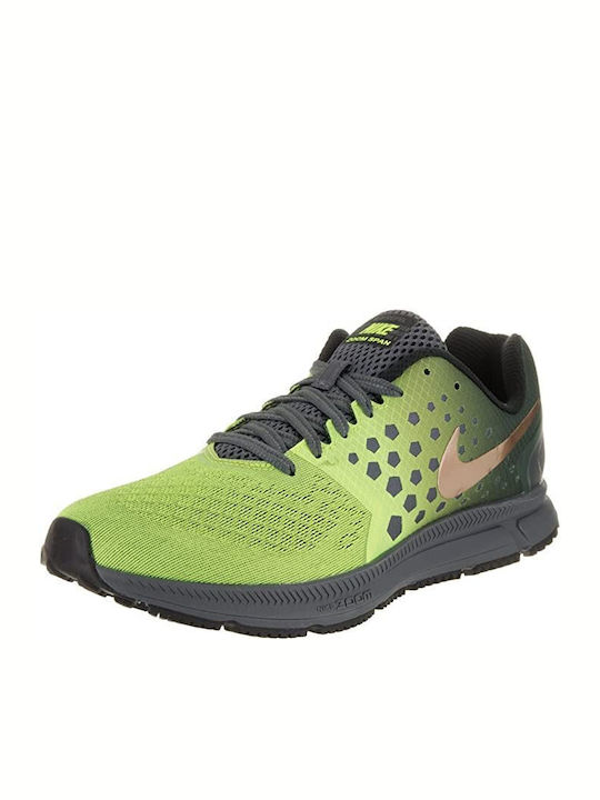 Nike Air Zoom Span Shield Sport Shoes Running Green