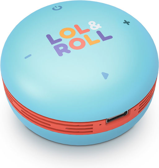 Energy Sistem Lol&Roll Bluetooth Speaker 5W with Battery Life up to 3 hours Blue