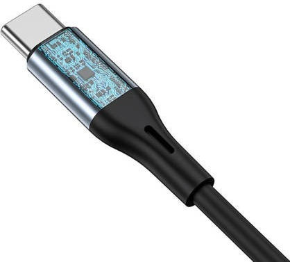 Vipfan Vipfan L06 USB 2.0 Cable USB-C male - 3.5mm Gray 1m