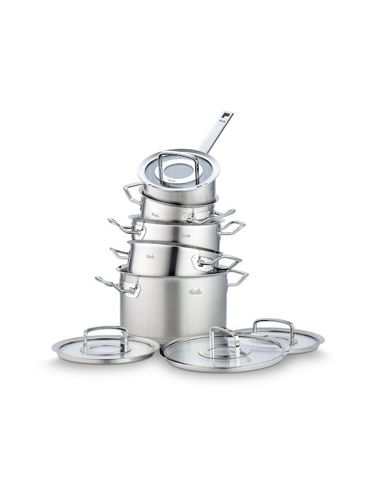 Fissler Original-Profi Kochgeschirr-Set Silver 084-129-05-000/0 9Stück