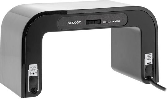 Sencor SDA-312 SDA 312 Εσωτερική Κεραία Τηλεόρασης (Απαιτεί Τροφοδοσία) Μαύρη