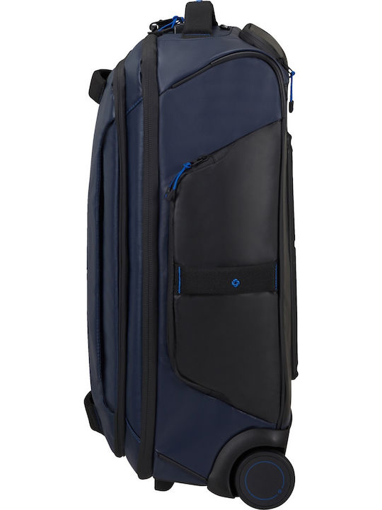 Samsonite Ecodiver Βαλίτσα Ταξιδίου Καμπίνας Υφασμάτινη Μπλε με 2 Ρόδες Ύψους 55εκ.