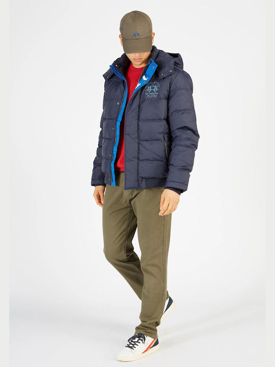 La Martina Jacke durch die Serie Outdoor - UMO602 PA003 07017 Navy