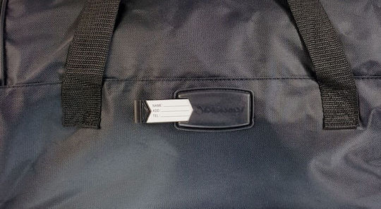 Diplomat Sack Voyage 46lt Black with Wheels Fabric L55xW30xH31cm