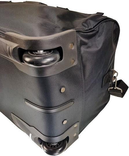 Diplomat Sack Voyage 46lt Black with Wheels Fabric L55xW30xH31cm