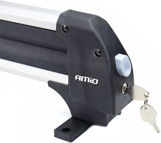 AMiO Car Ski Mounts Suitable for 4 Ski Pairs or 2 Snowboards