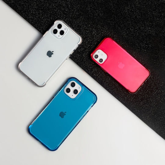 Raptic X-Doria Air Back Cover Πλαστικό / Σιλικόνης Ασημί (iPhone 14 Pro)