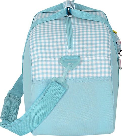 Safta Fly With Me Σακ Βουαγιάζ Γαλάζιο Υφασμάτινο Μ50xΠ20xΥ26εκ.