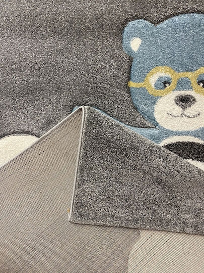 Koulis Carpets 8340A Παιδικό Χαλί Γκρι 70x150cm
