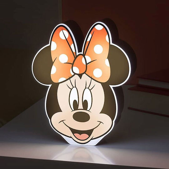 Paladone Lampă decorativă pentru copii Minnie Multicolor 5x15x19εκ.