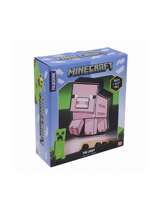 Paladone Kinder Dekorative Lampe Light Pig Rosa 16x14x5εκ.