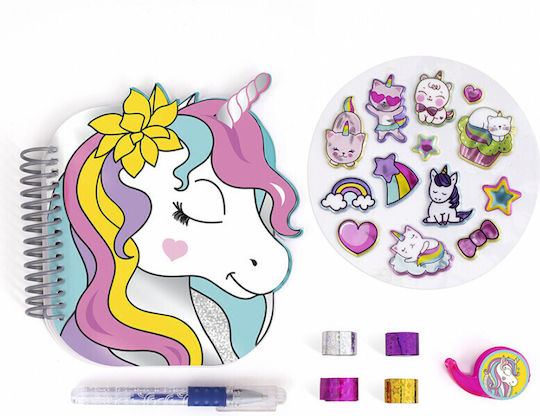 AS Kids Stationery Set with Notepad and Pen Unicorn 3pcs