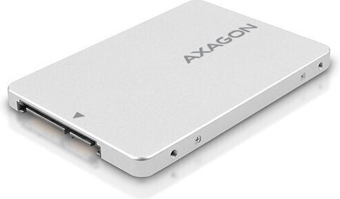 Axagon Твърд диск кутия M.2 SATA III с връзка SATA в Сребрист цвят