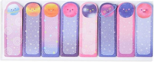 Ooly Planet Pals Sticky Bookmarks 8pcs