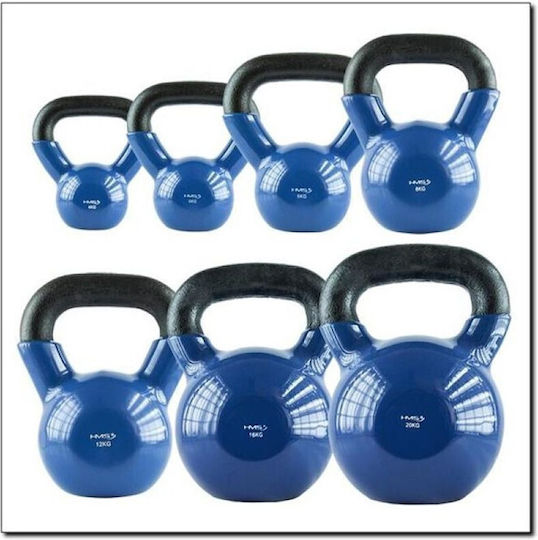 HMS KNV20 Kettlebell din Fontă 20kg Albastru