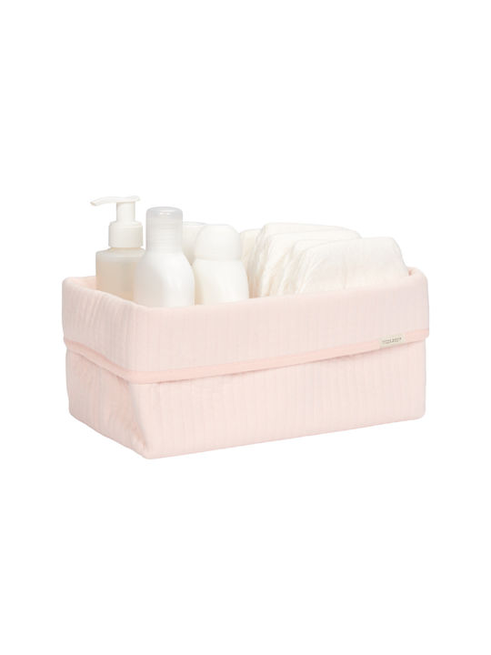 Little Dutch Nursery Storage Basket Pure Pink 1pcs