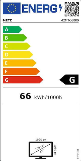 Metz Smart Television 42" HD Ready LED 42MTC6000Z (2021)
