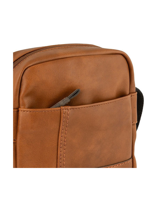 Herrentasche Schulter / Crossbody Tabac Braun